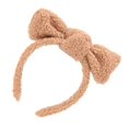 thumbnail image 3 of Linda diadema de felpa lavable de secado rápido cómoda reutilizable ligera para lavarse la cara maquillaje ducha, 3 of 10