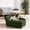 Green, variant on Dog Bed Raised Pet Couch with Comfortable Cushion, Pine Wood Legs, Dark Blue,Large Dog Bed