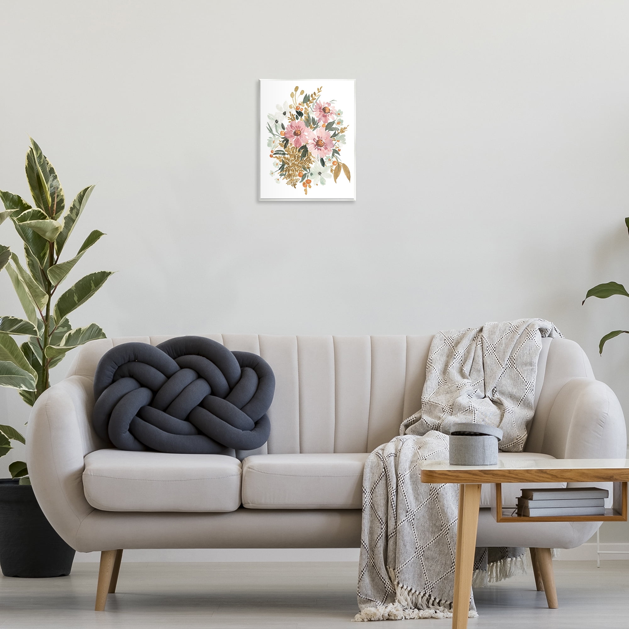 Stupell Industries Bundle Of Wildflowers Botanical & Floral Painting Unframed Art Print Wall Art, 11 x 14