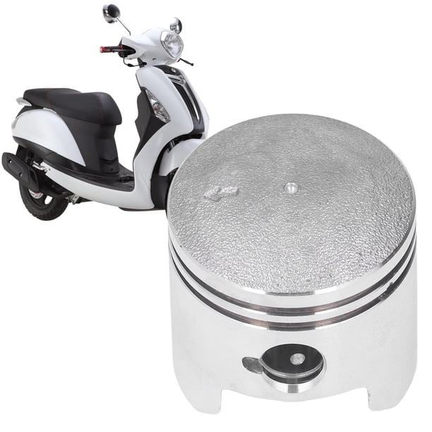 Kit De Pistón De 40 Mm Con Pasador Y Anillos Para Moto 2T | Aleación De Acero Para Cross, Scooter Y Ciclomotor, Rendimiento Estable