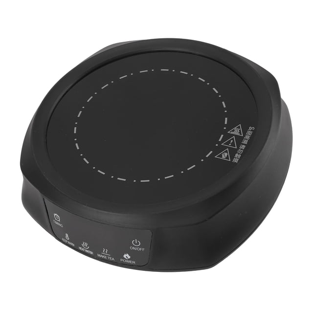Placa Caliente Portátil De 800W, Mini Estufa Eléctrica Con 8 Niveles De Potencia Y Temporizador Ajustables, Estufa De Cerámica Eléctrica Calefacción Multifuncional Para Hacer