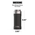 thumbnail image 5 of RTIC 12 oz Stainless Steel Insulated Ultimate Skinny Can Cooler, Fits Slim Cans, Black, 5 of 7