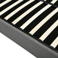 thumbnail image 4 of Harper & Bright Designs Hydraulic Storage Bed Frames Full Size Platform Bed with Upholstered Headboard, Gray, 4 of 12