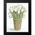 thumbnail image 2 of Jacobs, Cindy 12x14 Black Modern Framed Museum Art Print Titled - Tulip Basket, 2 of 5