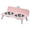 Pink 1, variant on Agiufgs Stainless Steel Single Bowl Elevated Pet Feeder, Pink