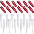 thumbnail image 3 of Professional Sealing & Grouting Tool Kit: 20 White Sharp PE Nozzles + 20 Red Caps for Window/Door Sealing, Ceramic Tile & Glass Adhesive Application – Durable, Compact, Easy-to-Use BC-P016 Glue, 3 of 5