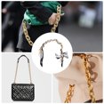 thumbnail image 5 of Ofertas Únicas 1 Pc Cadena Extensora de Bolsa a Rayas para Viajar Negro Blanco Aleación Poliéster, 5 of 5