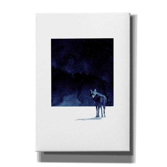 Epic Graffiti 'I’m Going Back' by Robert Farkas, Giclee Canvas Wall Art, 18"x26"