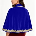 thumbnail image 2 of WRFWUL Women's Velvet Capelet Vintage Victorian Warm Poncho Evening Party Wedding Bride Cosplay Costume, 2 of 7