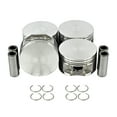 thumbnail image 2 of DNJ P334 Standard Complete Piston Set Fits Cars & Trucks 99-02 Oldsmobile Alero 2.4L DOHC 16v, 2 of 2