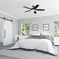 thumbnail image 3 of Prominence Home Clancy 52" Matte Black Indoor Ceiling Fan with Light, 5 Blades, Remote & Reverse Airflow, 3 of 14