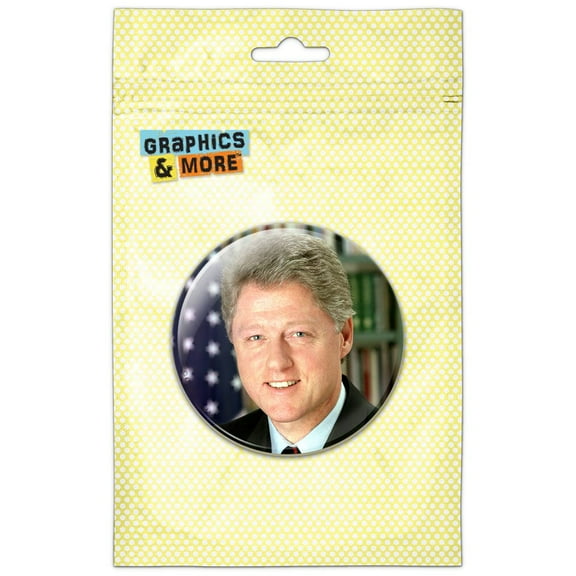 President Bill Clinton Pinback Button Pin Badge