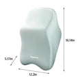 thumbnail image 3 of Jacenvly Clearance 2024 New Memory Foam Car Neck Pillow Protective Lumbar Back Support Breathable Car Headrest Cushion Relieve Stress Car Seat Pillow Easter Decor, 3 of 7