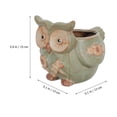 thumbnail image 2 of LEEYNEER 1pc  Plant Ceramic Flower Pot Owl Flower Pot Flower Holder for Home, 2 of 6