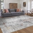 thumbnail image 1 of x Washable Area Rug for Living Room Bedroom Cream Neutral Carpet Low Pile Soft Thin Tapis Salon Abstract Modern Vacuumable Lightweight Large Throw Rug for Dining Room Kitchen, 1 of 9