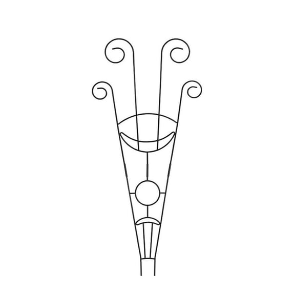 Small Metal Plant Trellises for Climbing Plant Indoor House Plant Trellises for Garden Potted Plant
