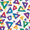 Green Simple Triangles, variant on Yayeee Kids Hooded Towels Toddler Soft Absorbent Beach Bathing Wrap 50" x 23.5", Retro Beige Lemon