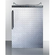 Built-in residential beer dispenser, auto defrost w/digital thermostat, diamond plate door, and TB handle; sold without tap kit for do-it-yourselfers