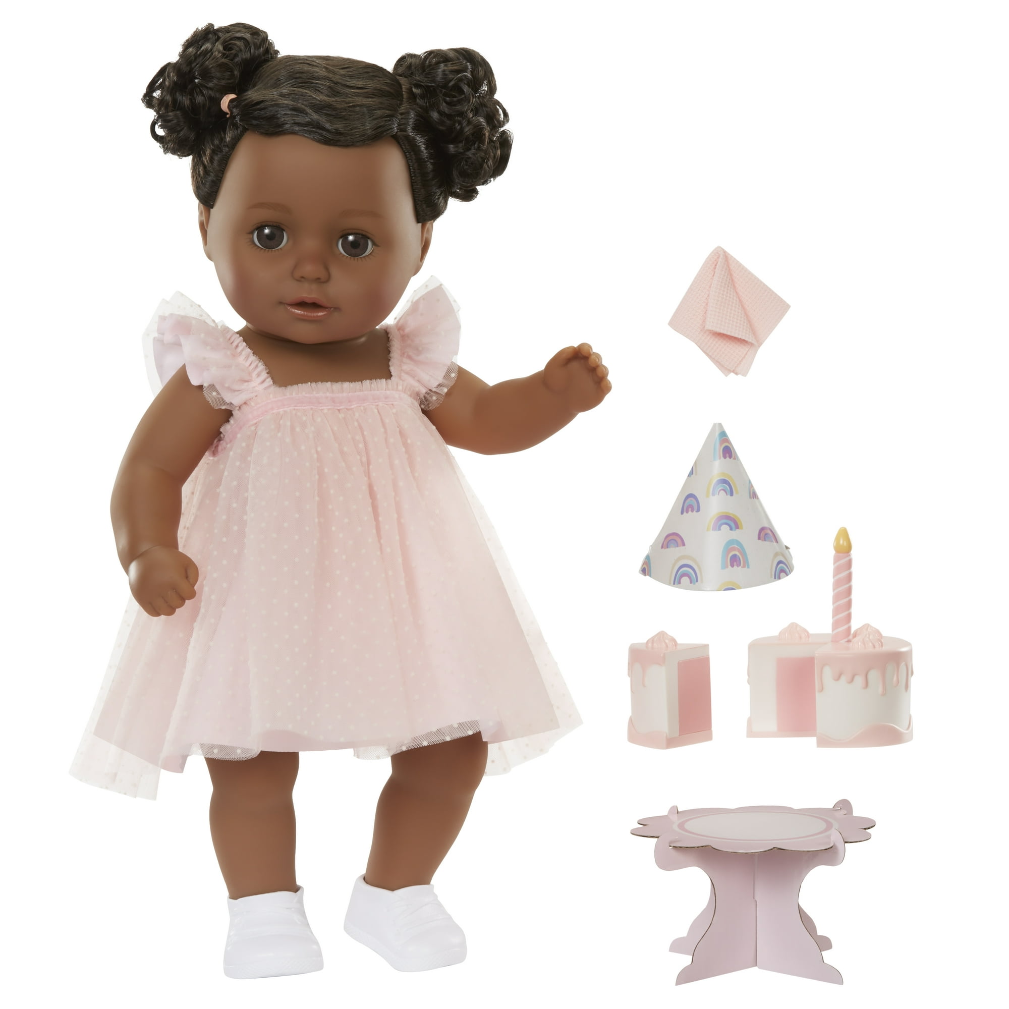 Baby Born Birthday Baby Doll Harper - Dark Brown Eyes, Kids Ages 3+
