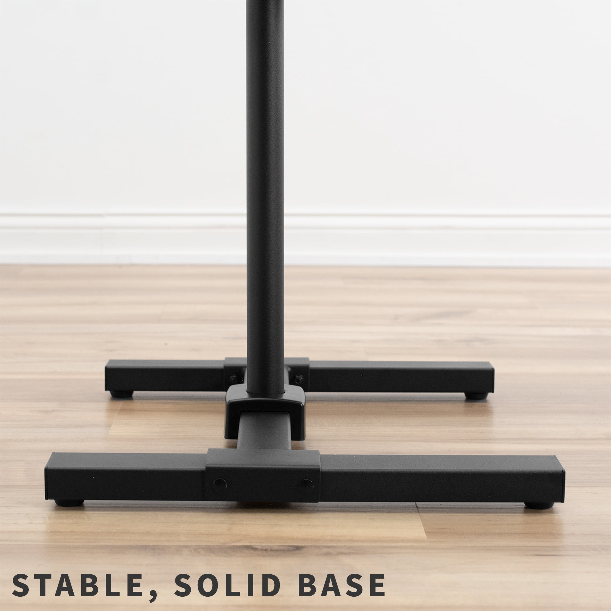 VIVO TV Display 13" to 50" Height Adjustable Floor Stand with Storage Shelf