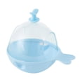 thumbnail image 5 of Bird Bath for Cage Parakeet Bath Box Birdcage Accessories Transparent Panel Large Size for Conures Canaries Parrots, 5 of 9