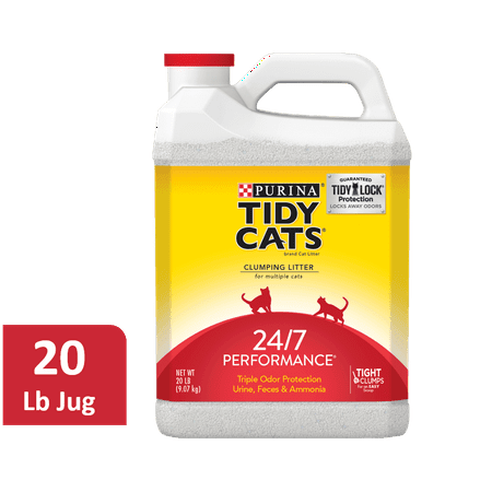 Purina Tidy Cats 24/7 Performance Clumping Cat Litter, 20 ...
