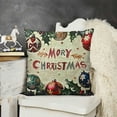 thumbnail image 2 of YINGXI  Nutcracker Pillow Covers Merry Christmas Throw Pillow Case Watercolor Nutcracker Decoration Cushion Case for Christmas Winter Sofa Home Couch Office Room Car Decor 12x12in, 2 of 5