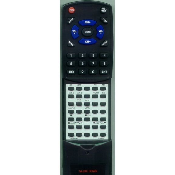Replacement Remote for LUXMAN 01E04303S01, RT01E04303S01, RR115, R115