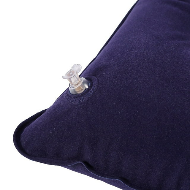 Almohada De Viaje Suave Y Cómoda E Inflable, Para Viajes Al Aire , Camping, Senderismo
