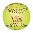 (12 Pack) MacGregor X100 ASAApproved Fastpitch Softballs