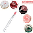 thumbnail image 2 of Brosses à Rouges à Lèvres Applicateur de Gel en Silicone pour Art des Ongles Portable avec Co, 2 of 7
