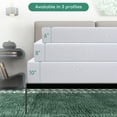 thumbnail image 5 of Queen Memory Foam Mattress,10 inch Mattress with Breathable Bamboo Cover Mattress in a Box, Medium Firm Green Tea Gel Mattress for Pressure Relieving, 5 of 8