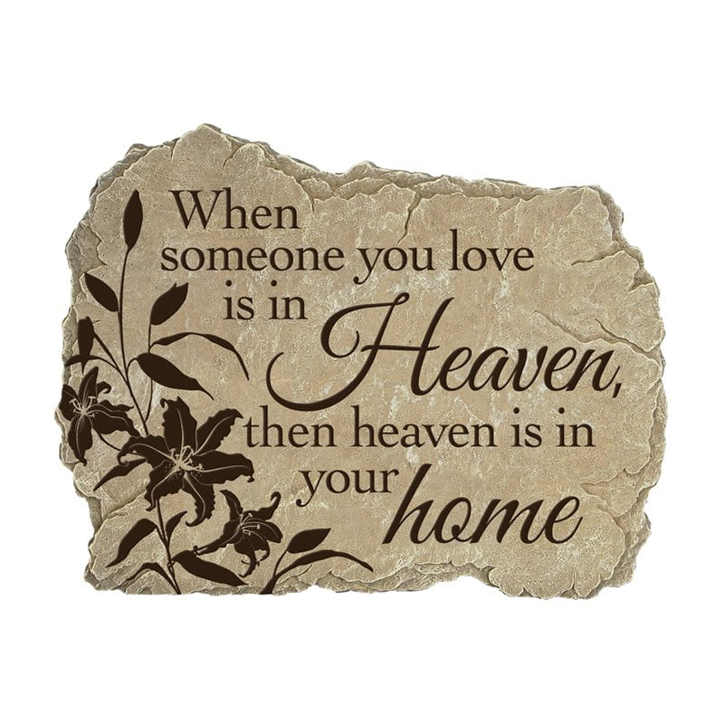 Carson Home Accents Heaven Home Garden Stone by Carson Industries Inc