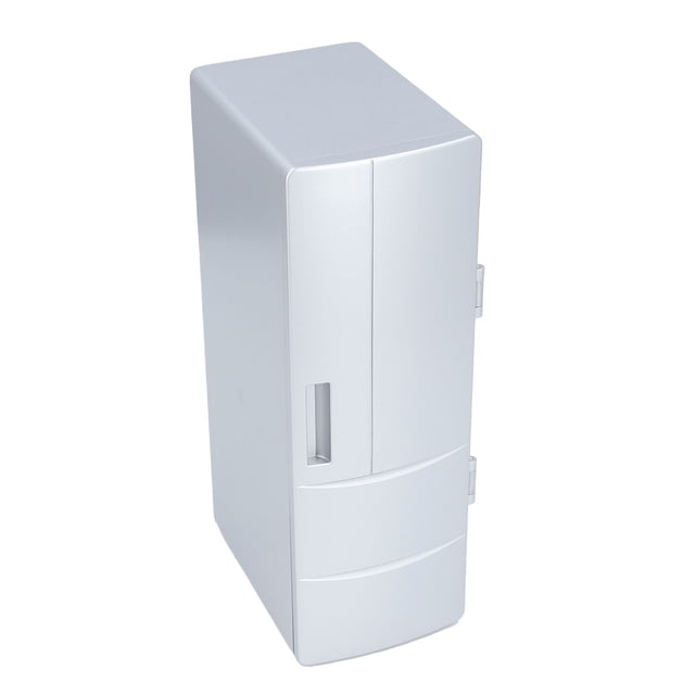 USB Fridge Cooler Warmer, Multipurpose 5W Portable Mini Fridge Efficient for Skincare Products for Snacks