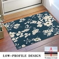 thumbnail image 3 of Pioneer Flower Floral Print Pattern Door Rugs,Washable Non Slip Door Mats Indoor,Decorative Door Mats,Entry Mat Indoor for Entrance,Bedroom,Kitchen,Bathroom,16"x24", 3 of 6