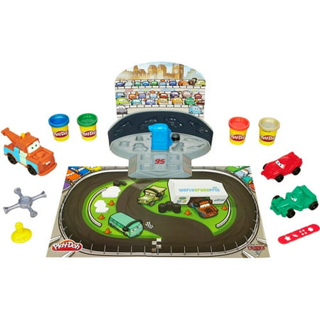 Disney Cars 2 Play-Doh Mold 'n' Go Speedway