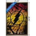 thumbnail image 3 of DC Comics - The Flash - Logo Wall Poster, 22.375" x 34", Framed, 3 of 6
