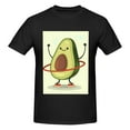 thumbnail image 4 of Bingfone Avocado1 Men'S Loose Fit Short-Sleeve Pocket T-Shirt, 4 of 7