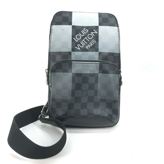 Pre-Owned LOUIS VUITTON N40403 Damier Graphite Giant Avenue Slingback Crossbody... (Good)