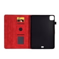 thumbnail image 6 of Allytechgroup Super Slim Fit Case for iPad Air 11 – Shockproof Cover with Floral Embossed Design Kickstand Flip Case with Auto Sleep/Wake Feature Case Cover for iPad Air 11 inch 2024,Red, 6 of 10