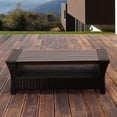 thumbnail image 3 of International Home Table Basse Extérieure Atlantic en Noir, 3 of 3