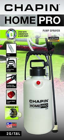 2 Gallon Chapin Blank Hand Pump Sprayer with Hardware - ECS