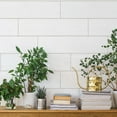 thumbnail image 1 of REPEEL White-Washed Textured Shiplap Planks | Designer Removable Peel and Stick Wallpaper, 1 of 4