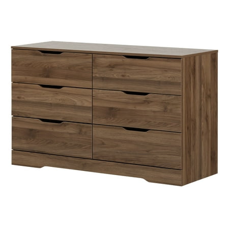 South Shore Holland 6-Drawer Double Dresser, Multiple (Best Dresser For Small Bedroom)