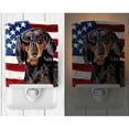 thumbnail image 2 of Caroline's Treasures SC9003CNL Flag with Dachshund Ceramic Night Light, 6x4x3", multicolor, 2 of 2