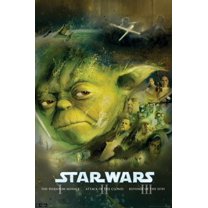 Star Wars: Saga - Blu Ray Prequels Wall Poster, 22.375" x 34"