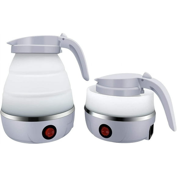 Travel Portable Foldable Electric Kettle Collapsible Fast Water Boiling Pot For Coffee Tea 110V 600ML