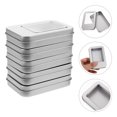 thumbnail image 3 of KAKOWELY Boîte de Rangement pour Ongles 5 Pcs Boîte en Métal en Étain avec Couvercles de Fenêtre Étui de Rangement Vide Contenants Rectangulaires Peut avec Grande Fenêtre Transparente pour Bougies Bonbons Baumes Trésors, 3 of 5