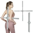 thumbnail image 1 of Posture Corrector Retractable Yoga Stick Stretching Tool Yoga Training Sticks for Posture Back Straightener Humpback Correction Sticks for Adult and Children, 1 of 10