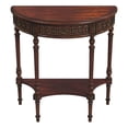 thumbnail image 1 of Butler Specialty Company Danelle Demilune 30" Console Sofa Table - Cherry Brown, 1 of 7